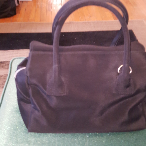 Black classic Aldo multi sectional hand bag - Picture 2 of 3